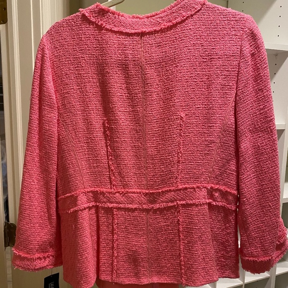 Lafayette148 New York Pink Jacket - Picture 2 of 4